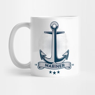 Anchor Nautical t-shirt Mug